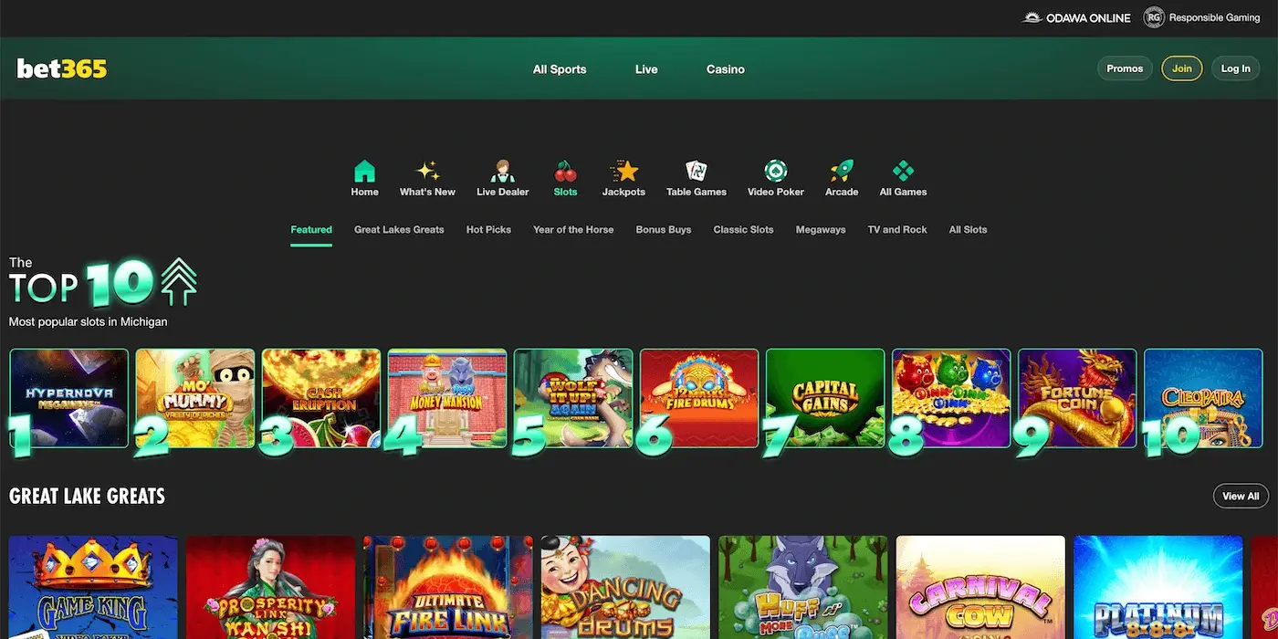 Welkom bij Bet365 Casino image 3